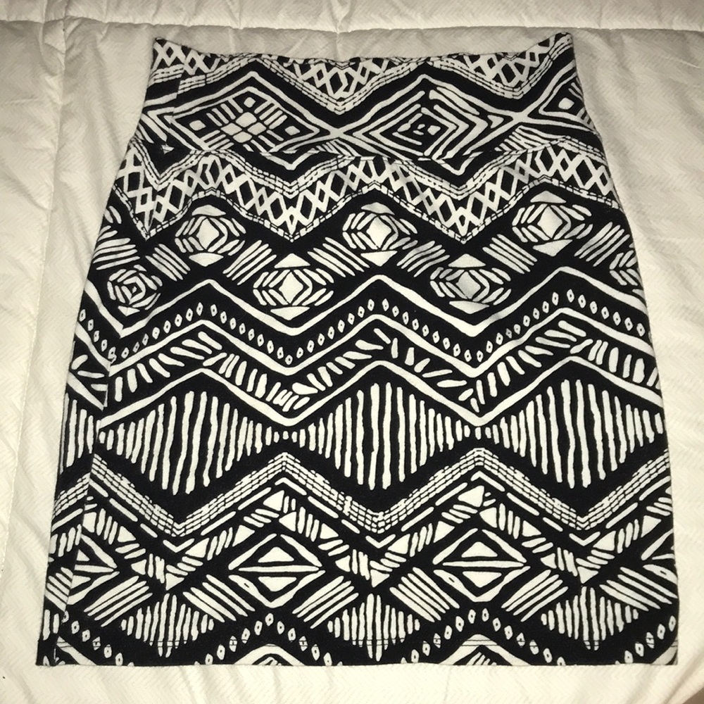 Forever 21 Printed Skirt